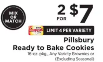 ShopRite Ready to bake cookies offer