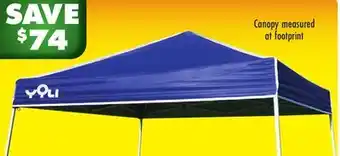 Big 5 Yoli westport 64 10' x 10' slant leg instant canopy offer