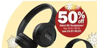 Meijer Select jbl headphones offer
