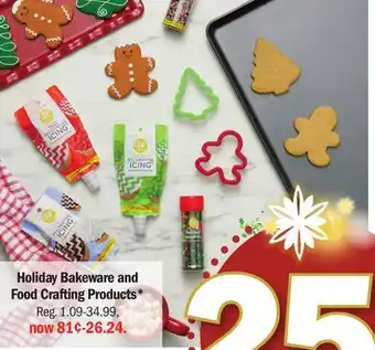 Meijer Holiday bakeware and food crafting products offer