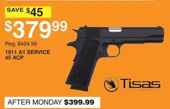 Dunham's Sports Tisas 1911 a1 service 45 acp offer