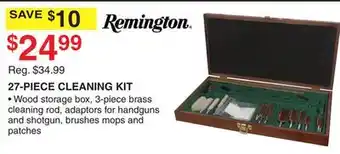 Dunham's Sports Remington 27-piece cleaning kit offer