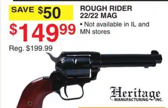Dunham's Sports Heritage rough rider 22/22 mag offer