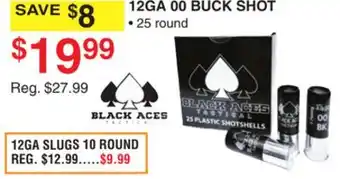 Dunham's Sports Black aces buck shot offer