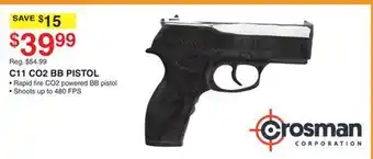 Dunham's Sports Crosman c11 co2 bb pistol offer