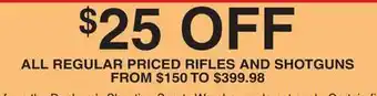 Dunham's Sports Rifles and shotguns offer
