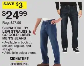 Dunham's Sports Signature by levi strauss & co. gold label men's jeans offer