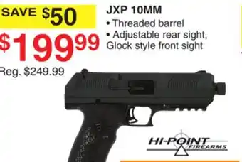 Dunham's Sports Hi-point firearms jxp 10mm offer