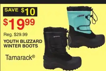 Dunham's Sports Tamarack youth blizzard winter boots offer