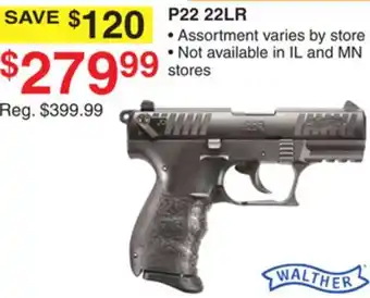 Dunham's Sports Walther p22 22lr offer