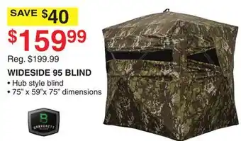 Dunham's Sports Barronett wideside 95 blind offer