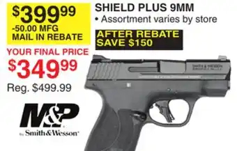 Dunham's Sports Smith & wesson shield plus 9mm offer