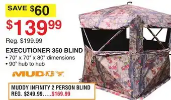 Dunham's Sports Muddy executioner 350 blind offer