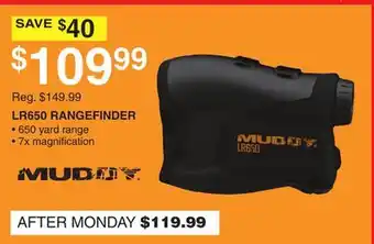 Dunham's Sports Muddy lr650 rangefinder offer