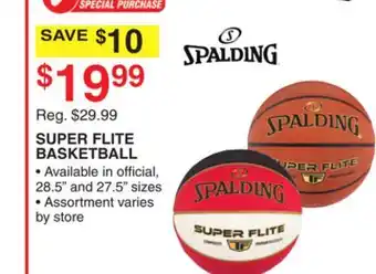 Dunham's Sports Spalding super flite basketball offer