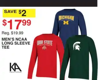 Dunham's Sports Knights apparel men's ncaa long sleeve tee offer