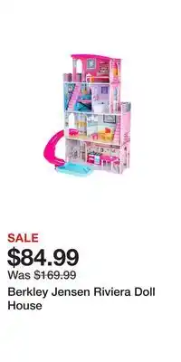 BJ’s Berkley jensen riviera doll house offer