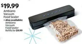 Aldi Ambiano Vacuum Food Sealer offer