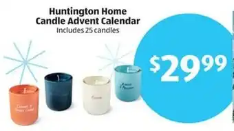 Aldi Huntington Home Candle Advent Calendar offer