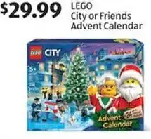 Aldi LEGO City or Friends Advent Calendar offer