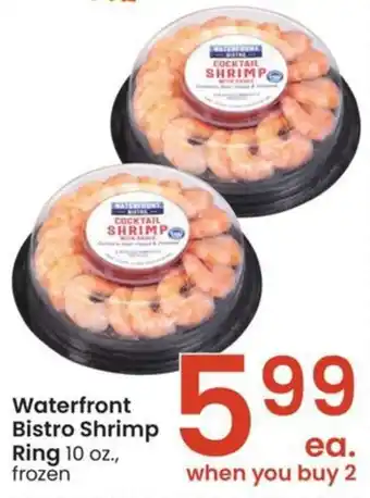 Albertsons Waterfront Bistro Shrimp Ring 10 oz. offer