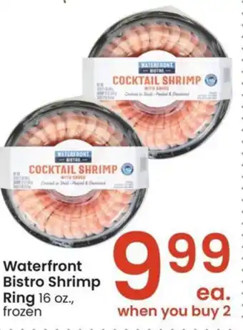 Albertsons Waterfront Bistro Shrimp Ring 16 oz offer