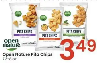Albertsons Open Nature Pita Chips 7.3-8 oz. offer
