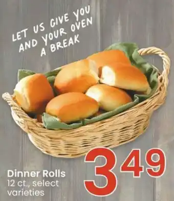 Albertsons Dinner Rolls 12 ct., select varieties offer