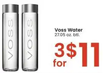 Albertsons Voss Water 27.05 oz. btl. offer