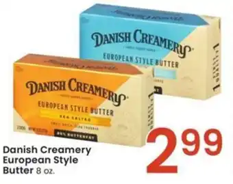 Albertsons Danish Creamery European Style Butter 8 oz. offer