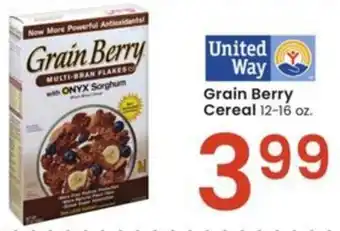 Albertsons Grain Berry Cereal 12-16 oz. offer