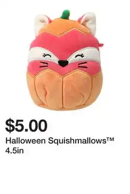Five Below Halloween squishmallows 4.5in offer