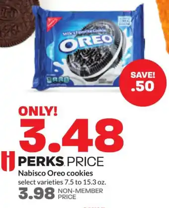 Hy-Vee Nabisco Oreo cookies offer