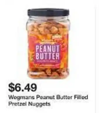 Wegmans Wegmans Peanut Butter Filled Pretzel Nuggets offer