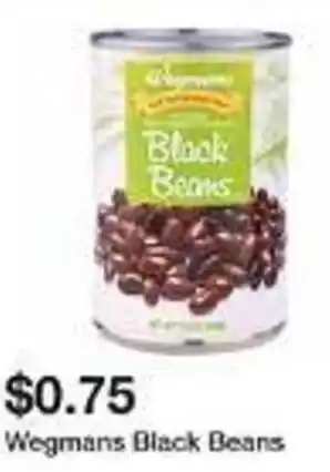Wegmans Wegmans Black Beans offer