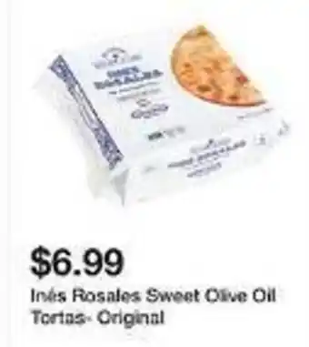 Wegmans Inés Rosales Sweet Olive Oil Tortas-Original offer