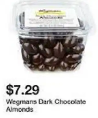 Wegmans Wegmans Dark Chocolate Almonds offer