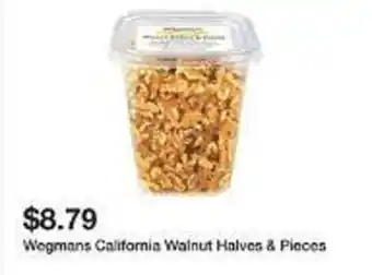 Wegmans Wegmans California Walnut Halves & Pieces offer