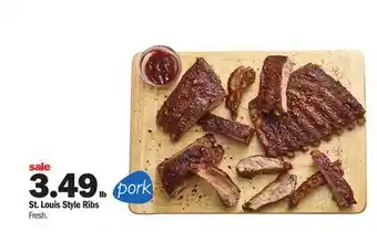 Meijer St. louis style ribs offer