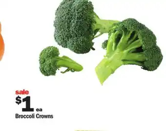Meijer Broccoli crowns offer
