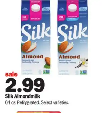 Meijer Silk almondmilk offer
