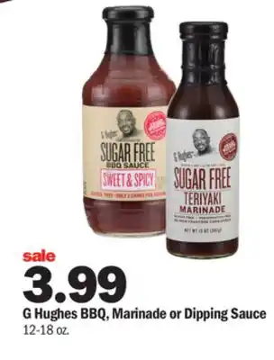 Meijer G hughes bbq, marinade or dipping sauce offer