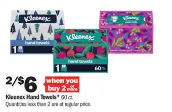 Meijer Kleenex hand towels offer