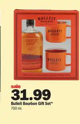 Meijer Bulleit bourbon gift set offer