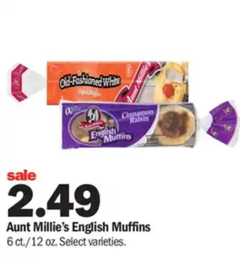 Meijer Aunt millie's english muffins offer
