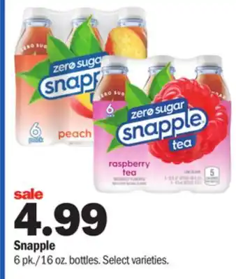 Meijer Snapple offer