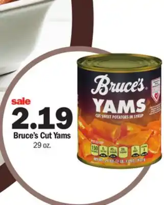Meijer Bruce's cut yams offer