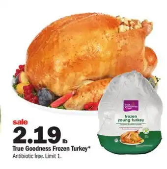 Meijer True goodness frozen turkey offer