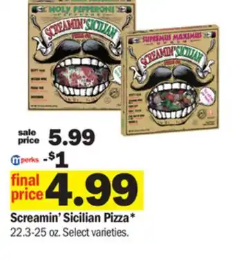 Meijer Screamin' sicilian pizza offer