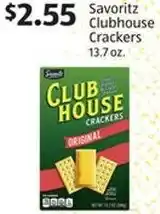 Aldi Savoritz Clubhouse Crackers offer